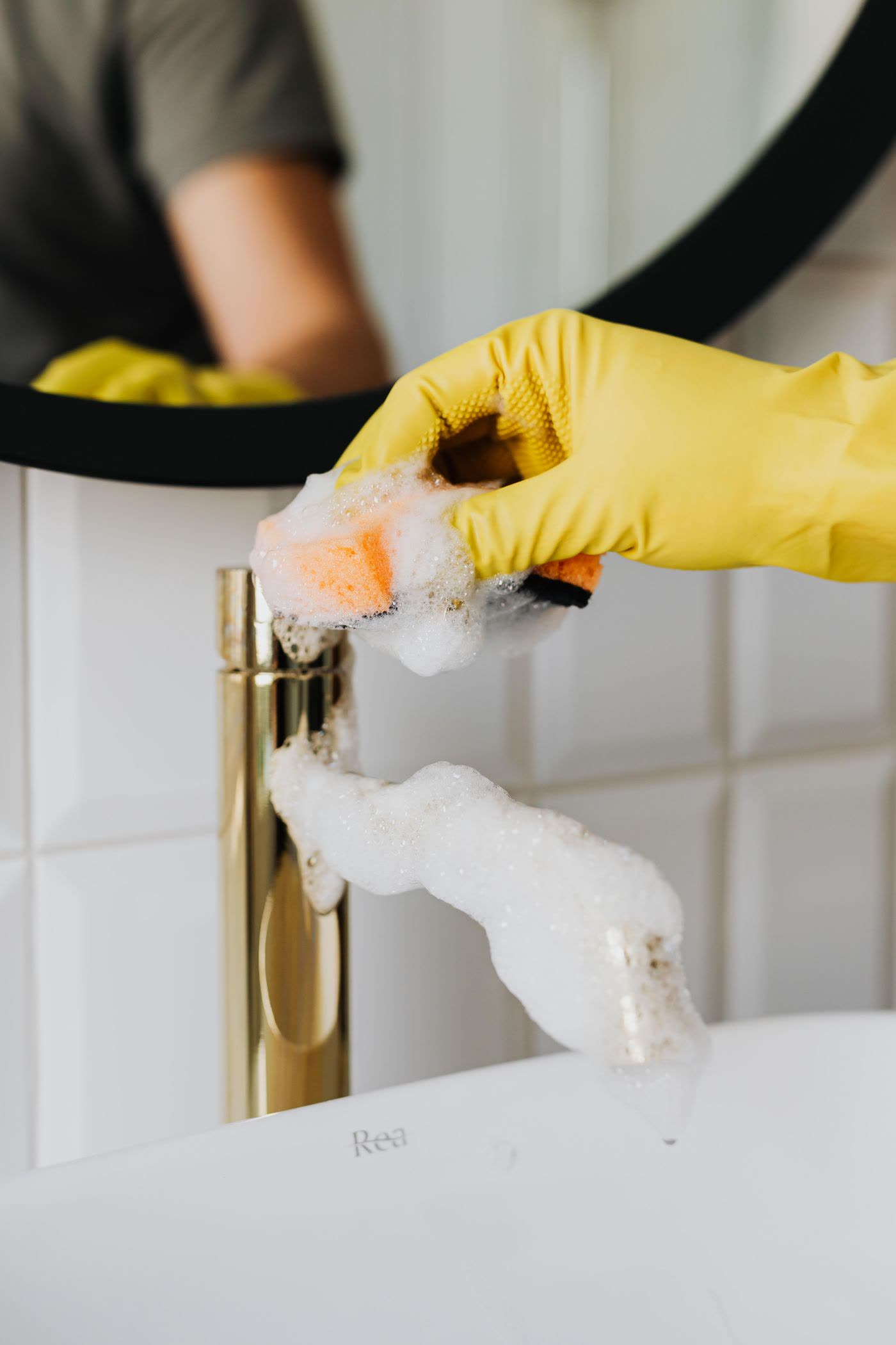Nettoyage des sanitaires — photo d’illustration