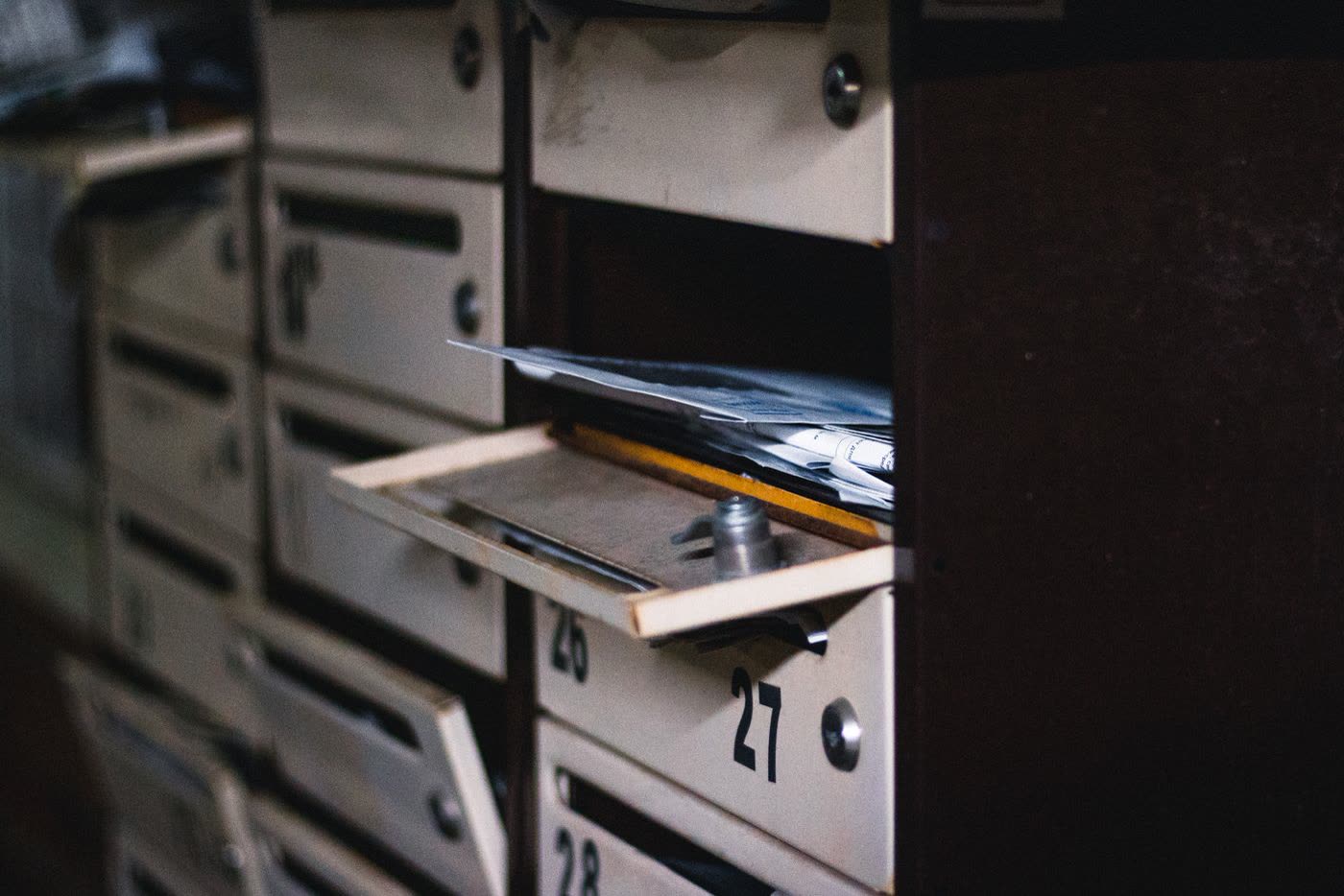 Relève du courrier — photo d’illustration